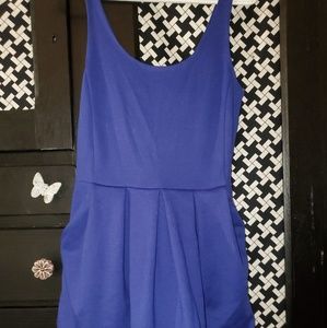 Blue dress